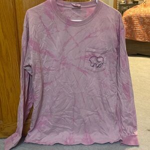 Super cute pink long sleeve ivory Ella tee